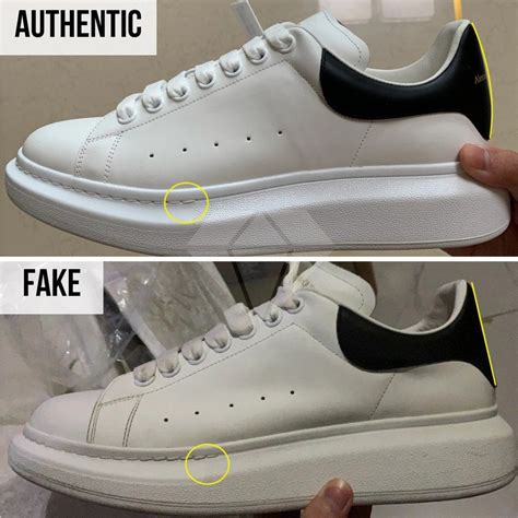 alexander mcqueen fake vs real shoes|authentic alexander mcqueen sneakers.